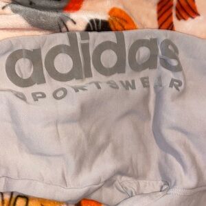 Adidas sweatpants, nude pink, thick material good for cold weather